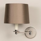 Warwick Drum 10" Lampshade on Cromer Swing Arm Wall Light (sold separately)