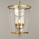 Zurich Lantern, no shade, Brass