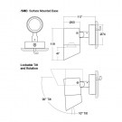 LD10238 - surface mount base dimensions 