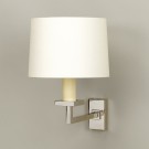 Nickel.  Photographed with 6” Warwick Drum lampshade in Lily Linen. Lampshade  sold separately.