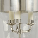 Zurich Lantern with metal shade, Nickel - Detail