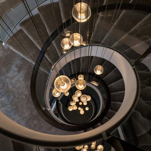 Staircase Lighting Brilliant, Best Light Fixture For Stairwell